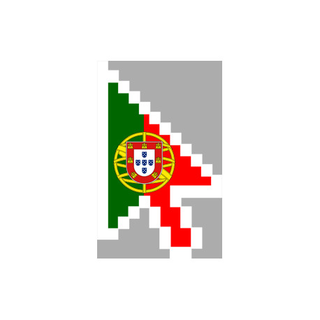 curseur flèche portugaise - 10x6.3cm - Sticker/autocollant curseur flèche portugaise - 10x6.3cm - Sticker/autocollant