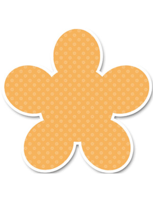 Repère Jaune (20x19cm) - Sticker/autocollant