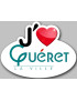 j'aime Guéret (15x11cm) - Sticker/autocollant
