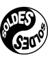 Soldes Yin Yang (20cm) - Sticker/autocollant