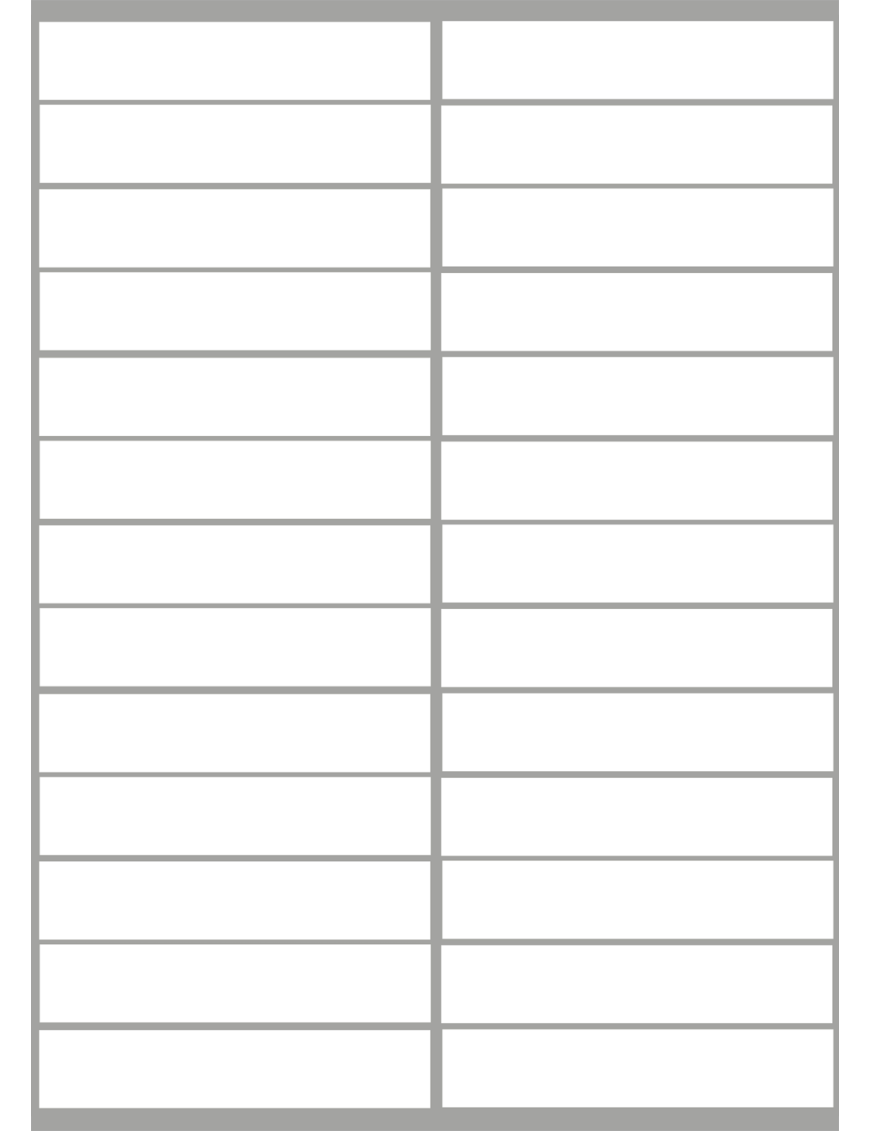 balises circuits GR marques blanc - 26fois 10x2cm - Sticker/autocollant balises circuits GR marques blanc - 26fois 10x2cm - Sticker/autocollant