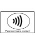 Paiement sans contact - 15x9.2cm - Sticker/autocollant