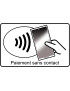 Paiement sans contact smartphone - 20x12.3cm - Sticker/autocollant