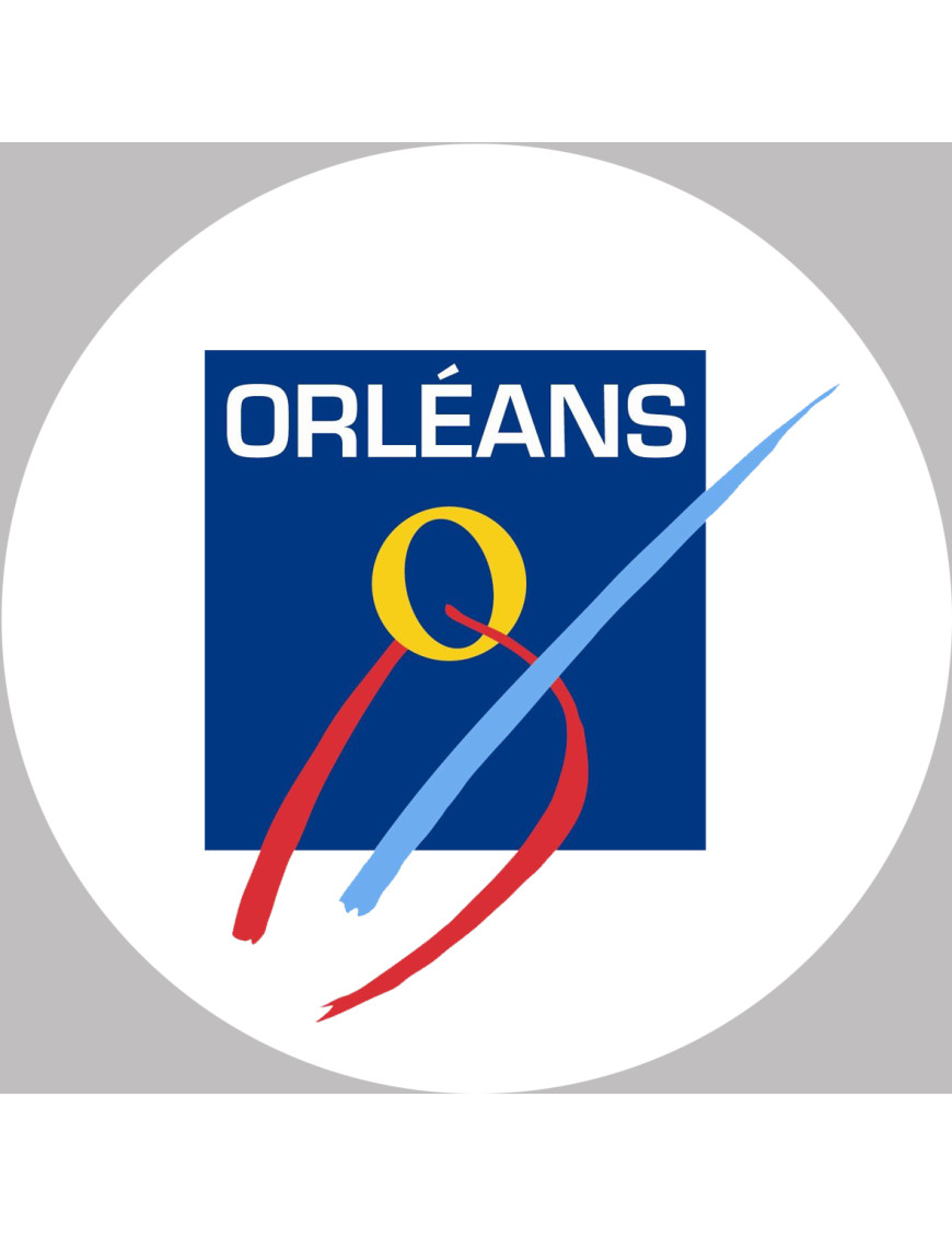 Orléans (20x20cm) - Sticker/autocollant Orléans (20x20cm) - Sticker/autocollant