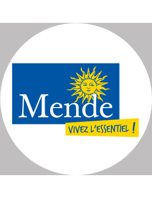 Mende (10x10cm) - Sticker/autocollant