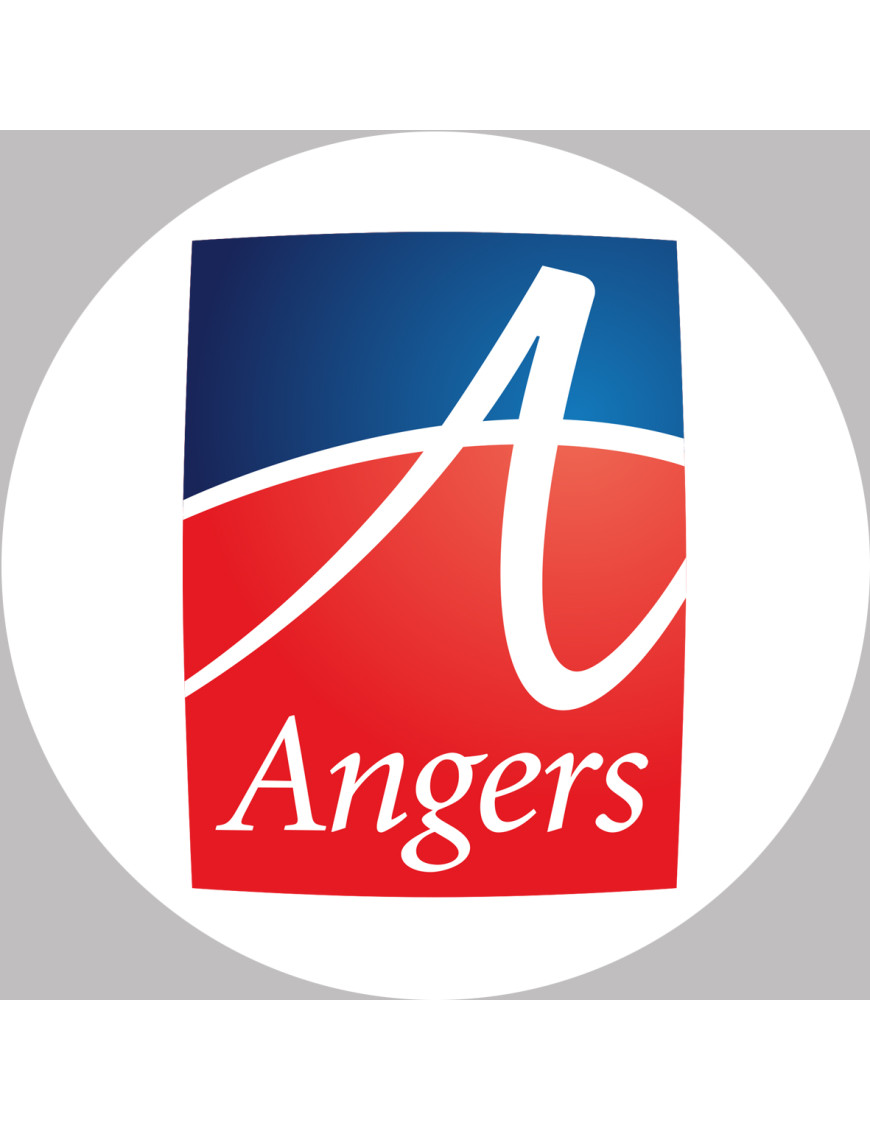 Angers (15x15cm) - Sticker/autocollant Angers (15x15cm) - Sticker/autocollant