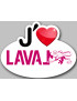 Laval (5x3.7cm) - Sticker/autocollant