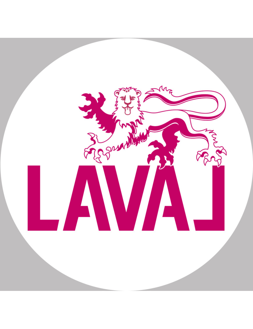 Laval (15x15cm) - Sticker/autocollant Laval (15x15cm) - Sticker/autocollant