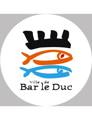 Bar-le-Duc (5x5cm) - Sticker/autocollant