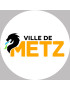 Metz (20x20cm) - Sticker/autocollant