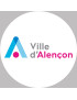 Alençon - 20x20cm - Sticker/autocollant