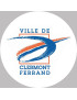 Clermont-Ferrand - 20x20cm - Sticker/autocollant