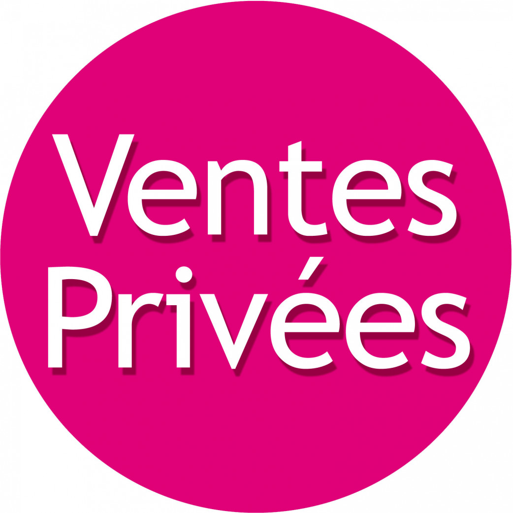Ventes Privées - 20cm - Sticker/autocollant