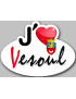 j'aime Vesoul (15x11cm) - Sticker/autocollant