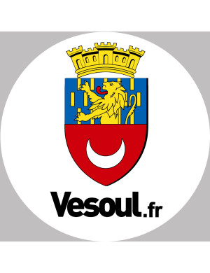 Vesoul - 10x10cm - Sticker/autocollant