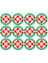 Produits Basques - 12fois 5cm - Sticker/autocollant