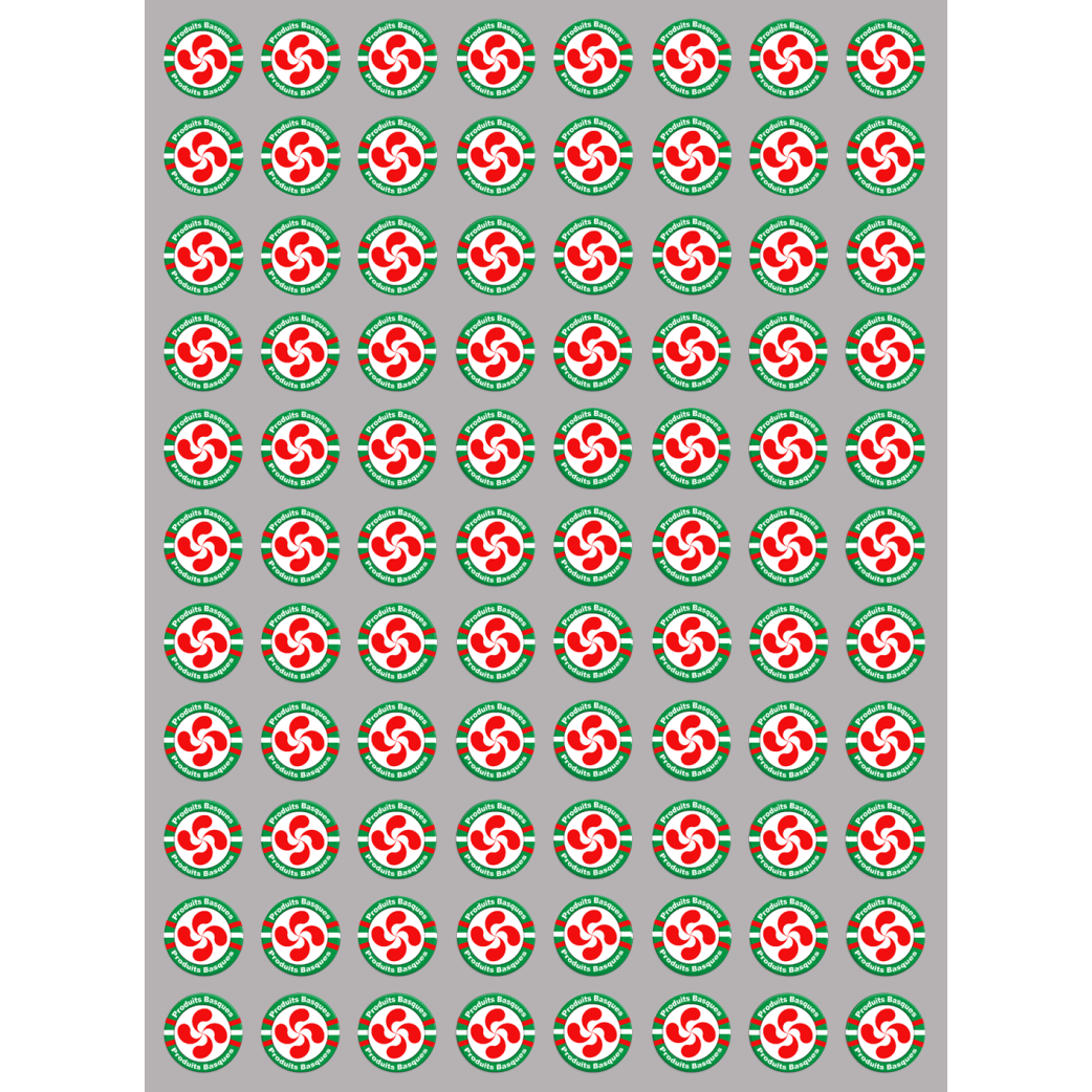 Produits Basques - 88fois 2cm - Sticker/autocollant