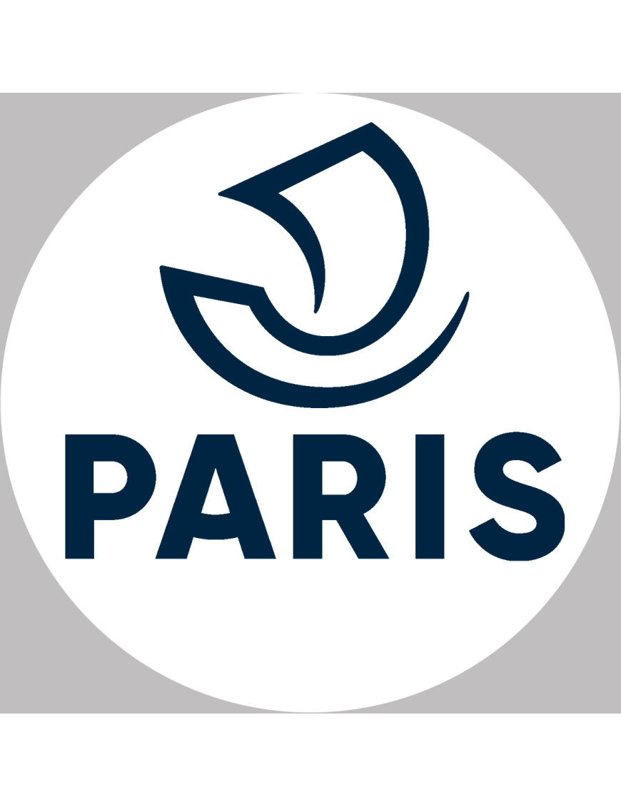 Paris - 20x20cm - Sticker/autocollant