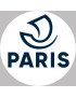 Paris - 5x5cm - Sticker/autocollant