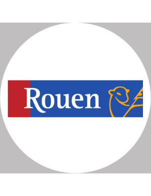 Rouen - 5x5cm - Sticker/autocollant