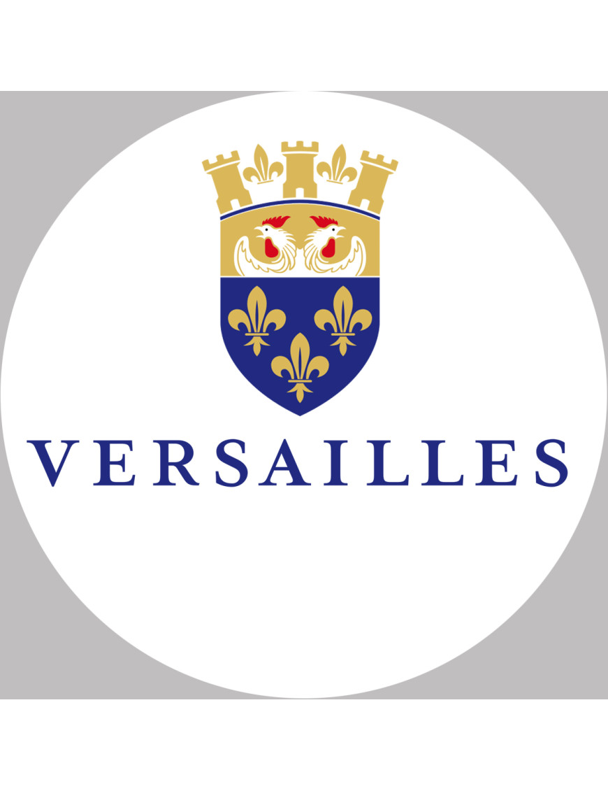 Versailles - 20x20cm - Sticker/autocollant Versailles - 20x20cm - Sticker/autocollant