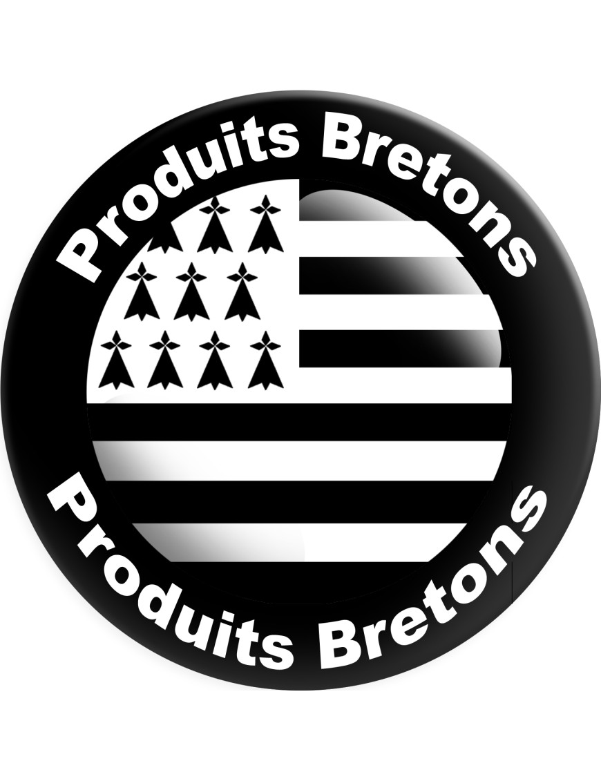 Produits bretons drapeau - 15cm - Sticker/autocollant Produits bretons drapeau - 15cm - Sticker/autocollant