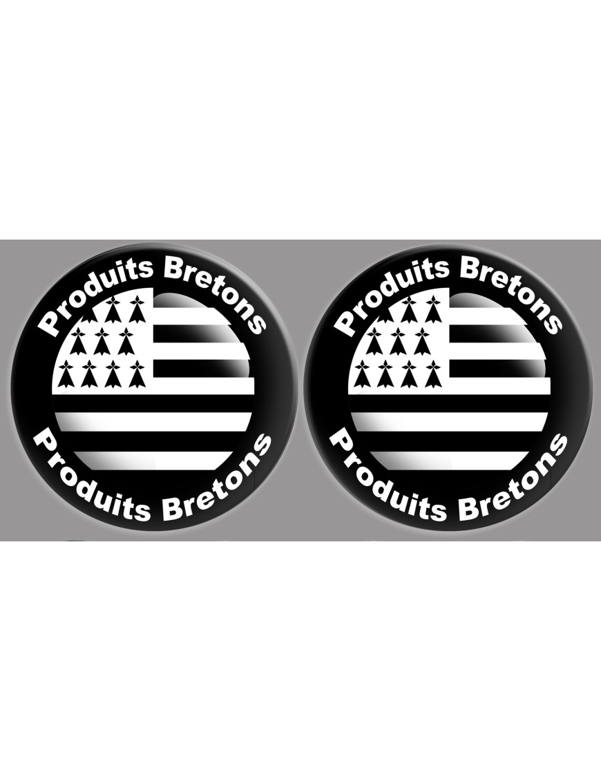 Produits drapeaux bretons - 2fois 10cm - Sticker/autocollant Produits drapeaux bretons - 2fois 10cm - Sticker/autocollant