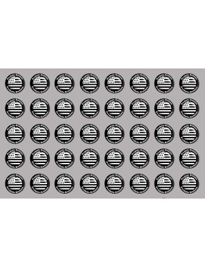 Produits drapeau bretons - 40fois 2cm - Sticker/autocollant