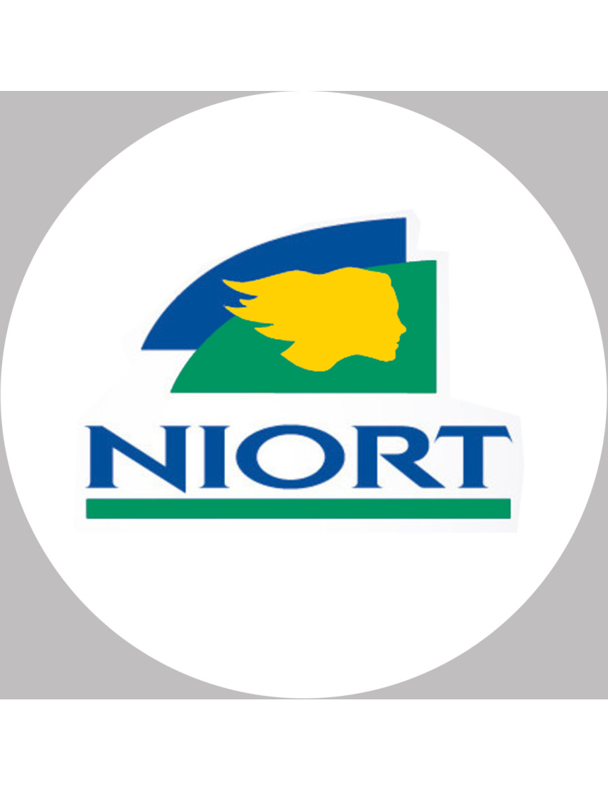 Niort - 5x5cm - Sticker/autocollant Niort - 5x5cm - Sticker/autocollant