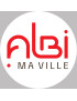 Albi - 20x20cm - Sticker/autocollant