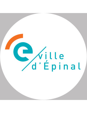 Épinal - 10x10cm - Sticker/autocollant