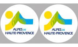 Alpes de Haute-Provence 04  - 2fois 5cm - Sticker/autocollant