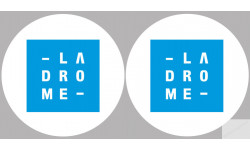 la Drôme (2fois 5cm) - Sticker/autocollant