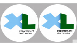 les Landes (2fois 5cm) - Sticker/autocollant