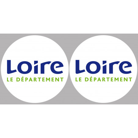 la Loire (2fois 5cm) - Sticker/autocollant