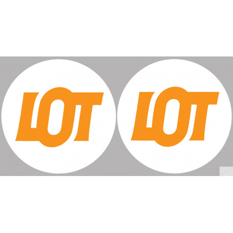 le Lot (2fois 5cm) - Sticker/autocollant