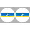 la Meurthe et Moselle (2fois 5cm) - Sticker/autocollant