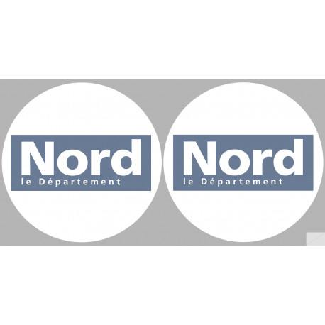 le Nord (2fois 5cm) - Sticker/autocollant