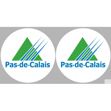 le Pas-de-Calais (2fois 5cm) - Sticker/autocollant