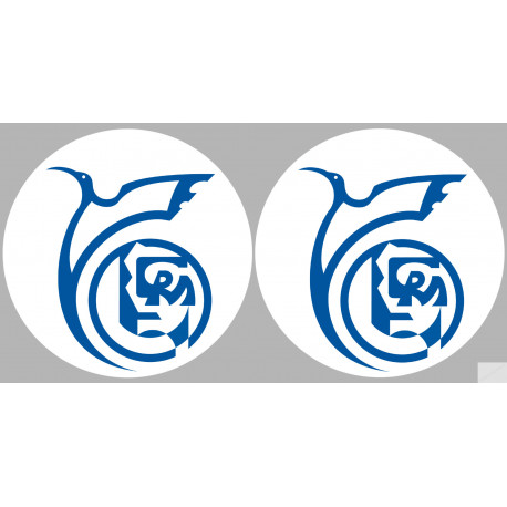 la Martinique (2fois 5cm) - Sticker/autocollant