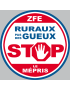 ZFE ruraux gueux (10x10cm) - Sticker/autocollant