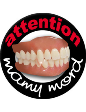 Mamy mord (10x10cm) - Sticker/autocollant