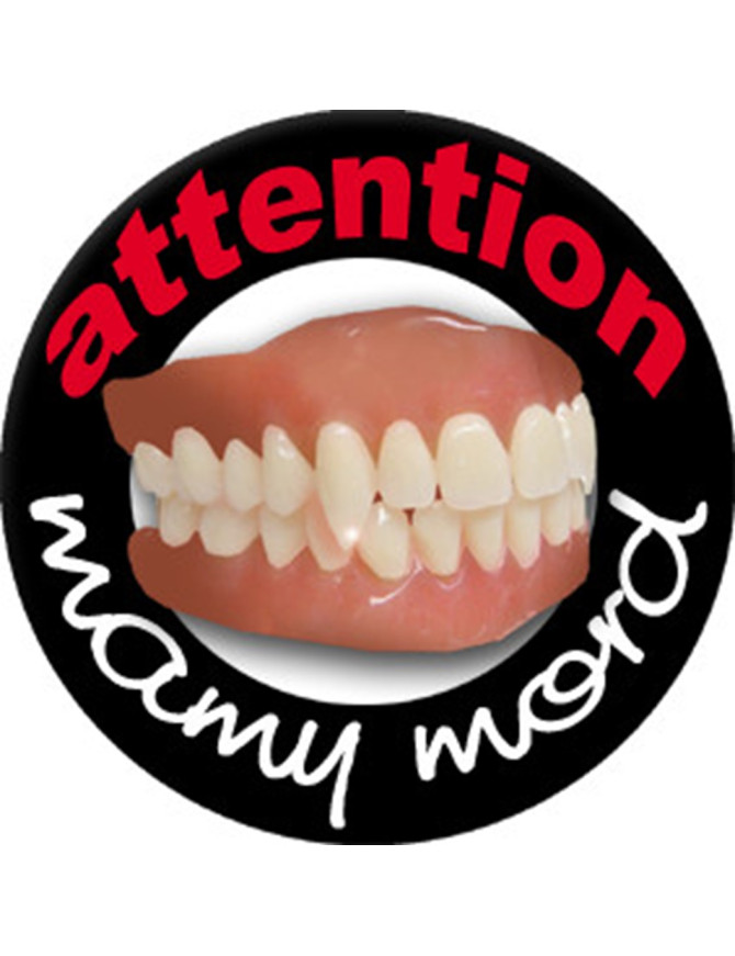 Mamy mord (10x10cm) - Sticker/autocollant