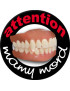 Mamy mord (10x10cm) - Sticker/autocollant