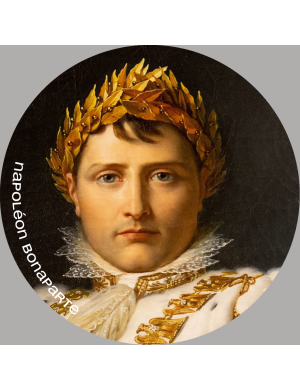 Napoléon Bonaparte (20x20cm) - Sticker/autocollant