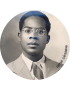 Aimé CESAIRE (10x10cm) - Sticker/autocollant