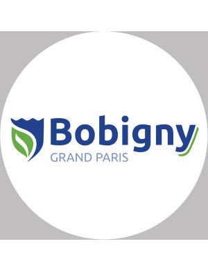Bobigny - 20x20cm - Sticker/autocollant