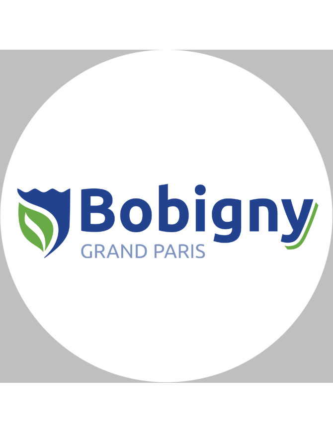 Bobigny - 10x10cm - Sticker/autocollant