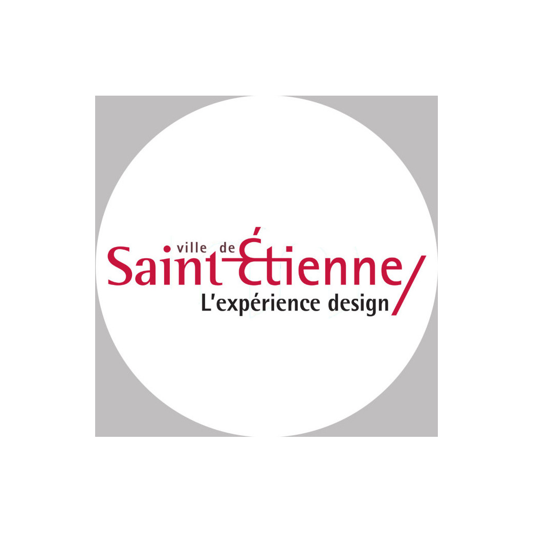 Saint-Étienne (20x20cm) - Sticker/autocollant