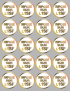 Imposé sur l'ISF (20 stickers de 5x5cm) - Sticker/autocollant